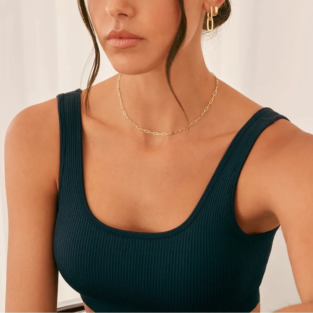 NECKLACE Paperclip Chain - Picture 4 of 4